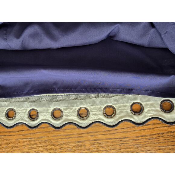 De Collection Blue & White Strip Pencil Skirt W/Grommets - Picture 6 of 8